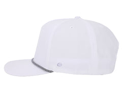 Stealth White Signature Tee Holder Hat W/ Magnetic Ball Marker