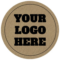 Tan Leather w/ black logo