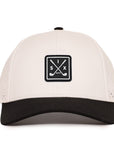 The Links Tan & Black Low Pro Waterproof Hat