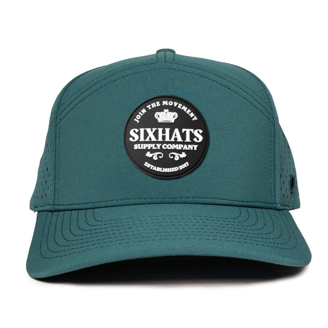 Teal Crown Tradesman Waterproof Hat