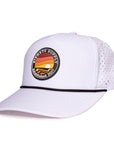 White Horizon Tradesman Waterproof Hat