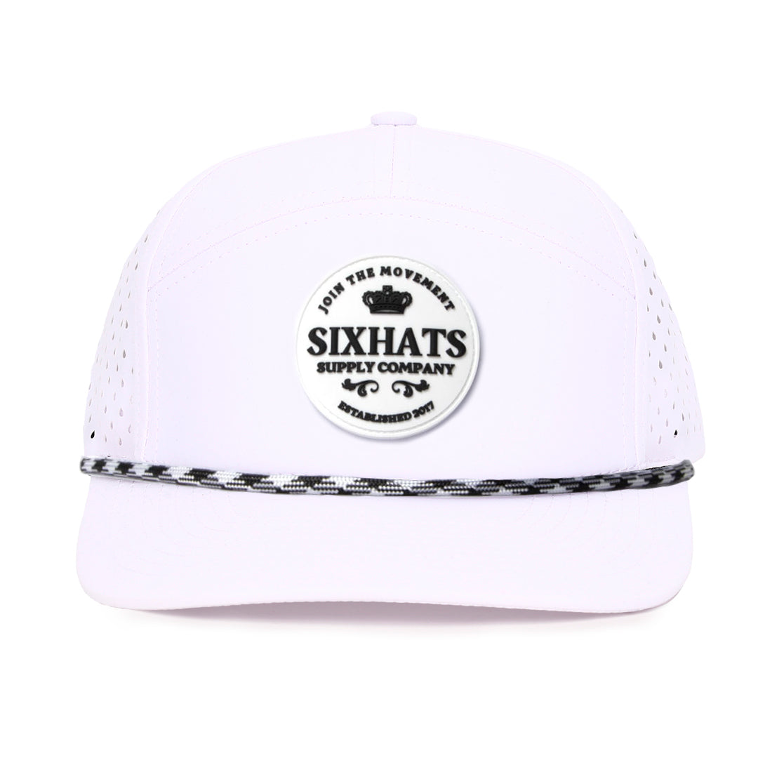 White Crown Tradesman Waterproof Hat