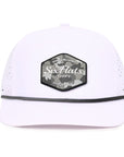 White Hex Tradesman Waterproof Hat