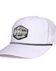 White Hex Tradesman Waterproof Hat