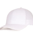 Stealth White Low Pro Waterproof Hat