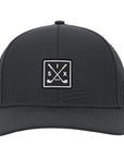 The Links Charcoal Low Pro Waterproof Hat