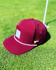 Burgundy Arrow Tradesman Waterproof Hat