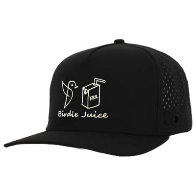Black Birdie Juice Signature Tee Holder Hat W/ Magnetic Ball Marker