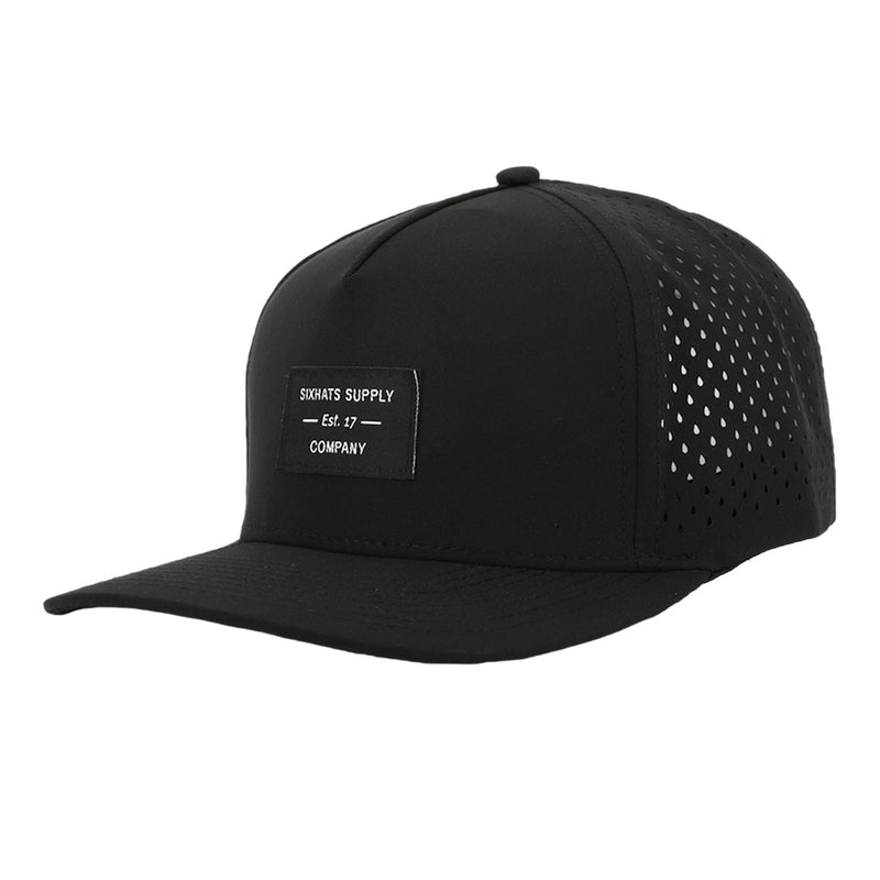 Black Signature Waterproof Hat