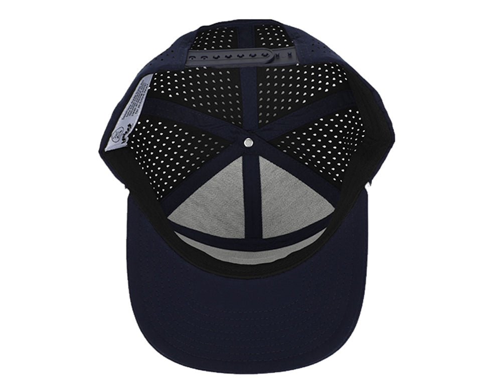 Navy Birdie Juice Tradesman Tee Holder Hat W/ Magnetic Ball Marker