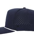 Navy Hex Tradesman Waterproof Hat