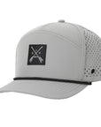 Grey Arrow Tee Holder Hat W/ Magnetic Ball Marker