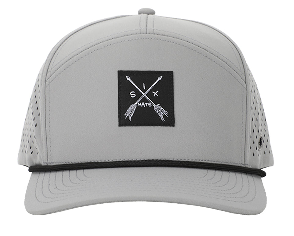 Grey Arrow Tee Holder Hat W/ Magnetic Ball Marker