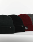 Black Arrow Waffle Beanie