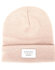 Beige Folding Beanie