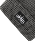 Grey Explorer Waffle Beanie