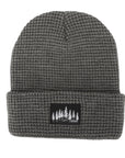 Grey Explorer Waffle Beanie